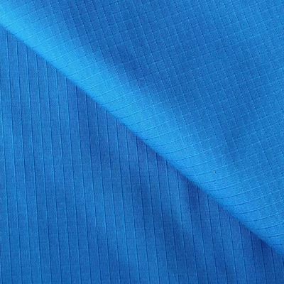 Vestidos de trabajo Anillo tejido de polipaleta de algodón con tapón de costilla con tela de spandex en color personalizado