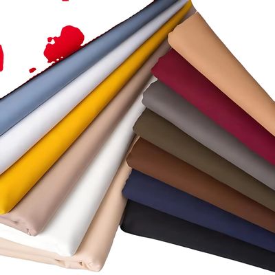 Tejido de color personalizado 210T Taffeta para revestimiento de poliéster 100% estándar exportado