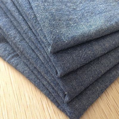 Tejido de 180 gm 230 gm 300 gm Lavado 100% de algodón Twill Filamentos teñidos Tejido de denim para jeans