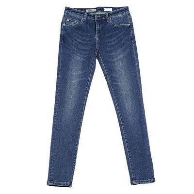 Tejido de denim para pantalones vaqueros 180 gm 230 gm 300 gm Lavado 100% de algodón Twill Hijo teñido