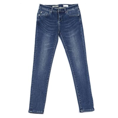 Peso medio 180gm 230gm 300gm Lavado 100% de algodón Twill Yarn teñido Tejido de denim para jeans