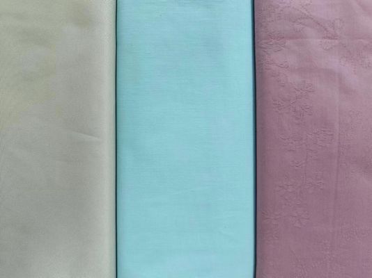 Anti-píldora impermeable 100% de poliéster de tejido de twill ropa de trabajo tela de tejido de color personalizado