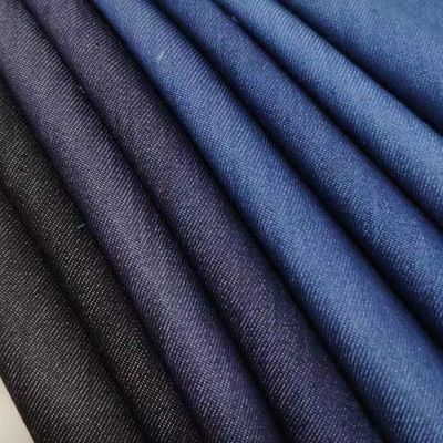 Modelo de hilo teñido 230gm 100% de algodón Twill competitivo Tejido de denim lavado para jeans