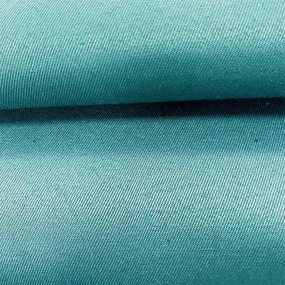 Tejido espandéx de lona de algodón antiestático de peso medio 230-290 gm para traje de trabajo