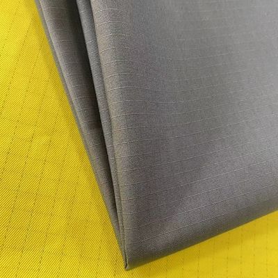 Tejido espandéx de lona de algodón antiestático de peso medio 230-290 gm para traje de trabajo