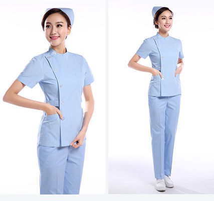 Tejido de poliéster 100% para uniformes y trajes Tejido impermeable de Gabardine para ropa de trabajo