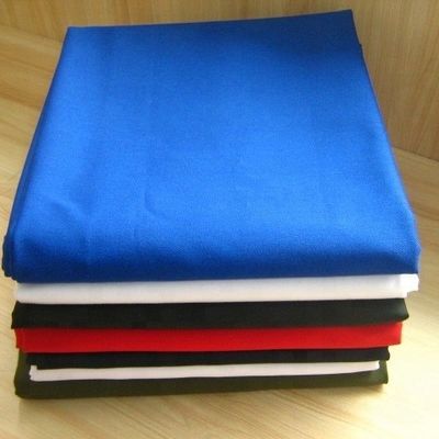 Tejido tipo lino de patrón SOLIDS 65% Tejido de poliéster para ropa de trabajo personalizada