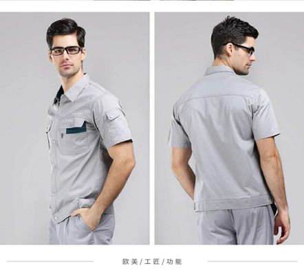 Pantalones de carga de bolsillo múltiple 190-195gm Uniforme de ingeniero mecánico para hombres