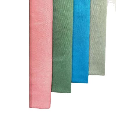 Tejido de lona RFD de color TC poliéster de algodón plano para bolsas de compras y tiendas de campaña