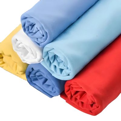 Tipo de tejido de punto Spandex de moda TC 65 35 o 100% de algodón Hospital Blanco Uniforme de enfermero médico Tejido