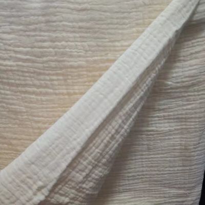 Fabricación de algodón 100% de algodón muselina para mantas de bebé y pijamas de estilo sólido