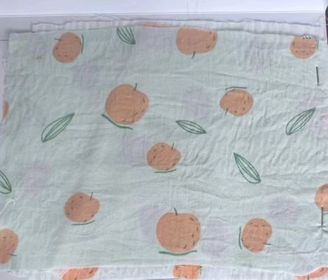 Tejido de impresión de camisetas de algodón de punto antistatico con material transpirable