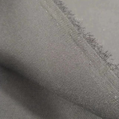 Tejido de algodón sólido de colorante, espandéx, tejido de trabajo de alto peso, con acabado de durazno, ancho 57/58