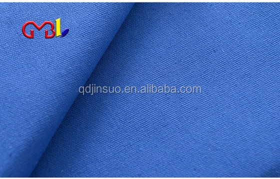 120-140gm Tejido Poliéster Retardante de Llama Twill Gabardine Tejido de trabajo para uniformes