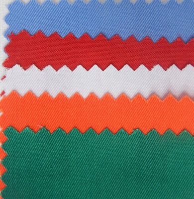 Tejido de Gabardina exquisito, resistente a las llamas y de moda, para ropa de trabajo, 100% de poliéster