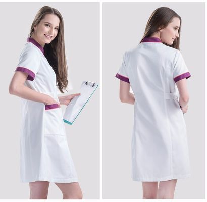 Tejido de poliéster/algodón de peso medio T/C 65% 35% Tejido para uniformes de enfermería