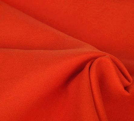 Tejido de ropa de trabajo de patrón sólido para uniformes en Gabardine