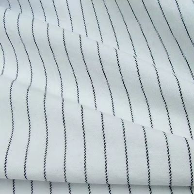 Tejido de poliéster 100% Twill para ropa de trabajo Tejido con patrón sólido 180gsm 210gsm 260gsm