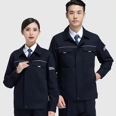 Peso medio Jinsuo Fabrica de poli algodón suave a medida para ropa de trabajo uniforme