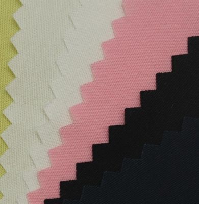 Tejido de impresión de revestimiento Taffeta de color personalizado 210T para ancho y rendimiento de extremo de 58/60 &quot;