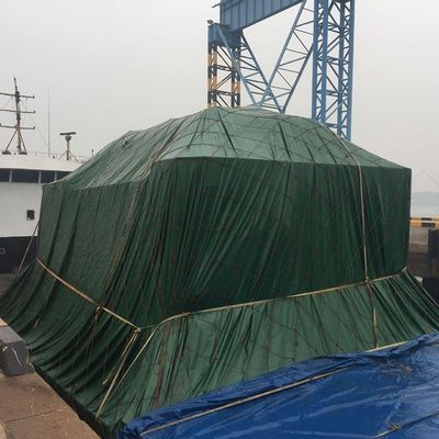 150GSM Tejido poliéster 100% de tela de lona impermeable de alta visibilidad