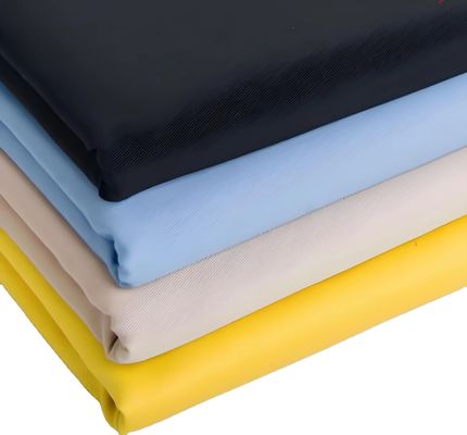 Jacquard Antiestático Durable TC 65 35 Poplin Tejido liso de bolsillo Tejido de revestimiento de bolsillo