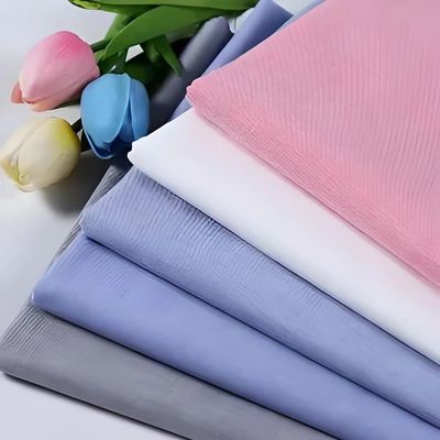 Jacquard Antiestático Durable TC 65 35 Poplin Tejido liso de bolsillo Tejido de revestimiento de bolsillo