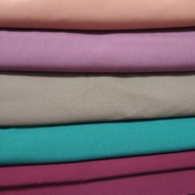 Tejido liso de poliéster de algodón duradero TC 65 35 Poplin para revestimiento de bolsillo ignífugo